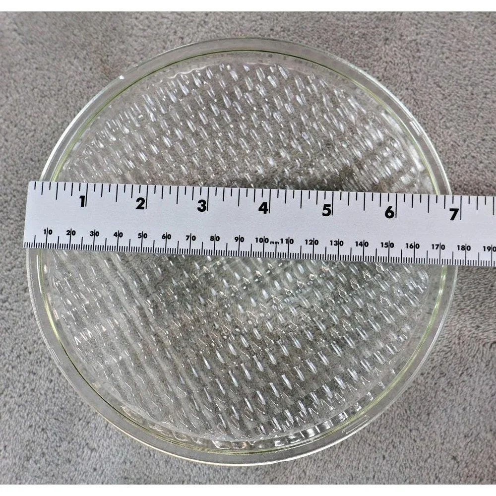 Vintage Industrial Prismatic Glass Lens Fresnel Light Cover 7